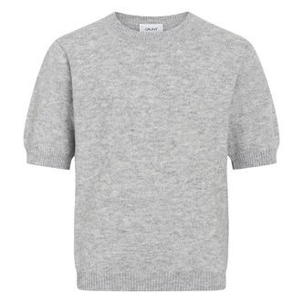 Grunt T-shirt - Strik - GRIsa - Grey