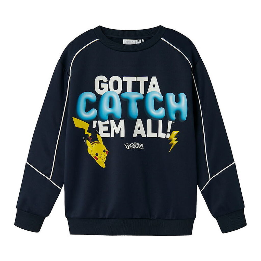 Name It Bluse - NkmSidney - Pokémon - Navy Blazer