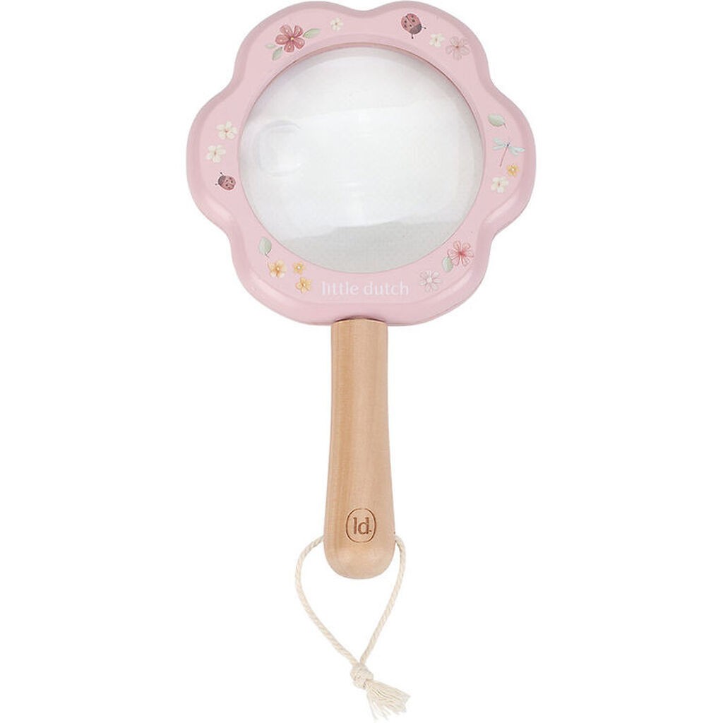 Little Dutch Forstørrelsesglas - Fairy Garden - Pink
