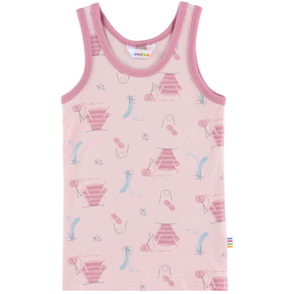 Joha Undertrøje - Lyserød m. Print