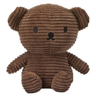 Bon Ton Toys Bamse - 17 cm - Boris Bear ECO Corduroy - Brun