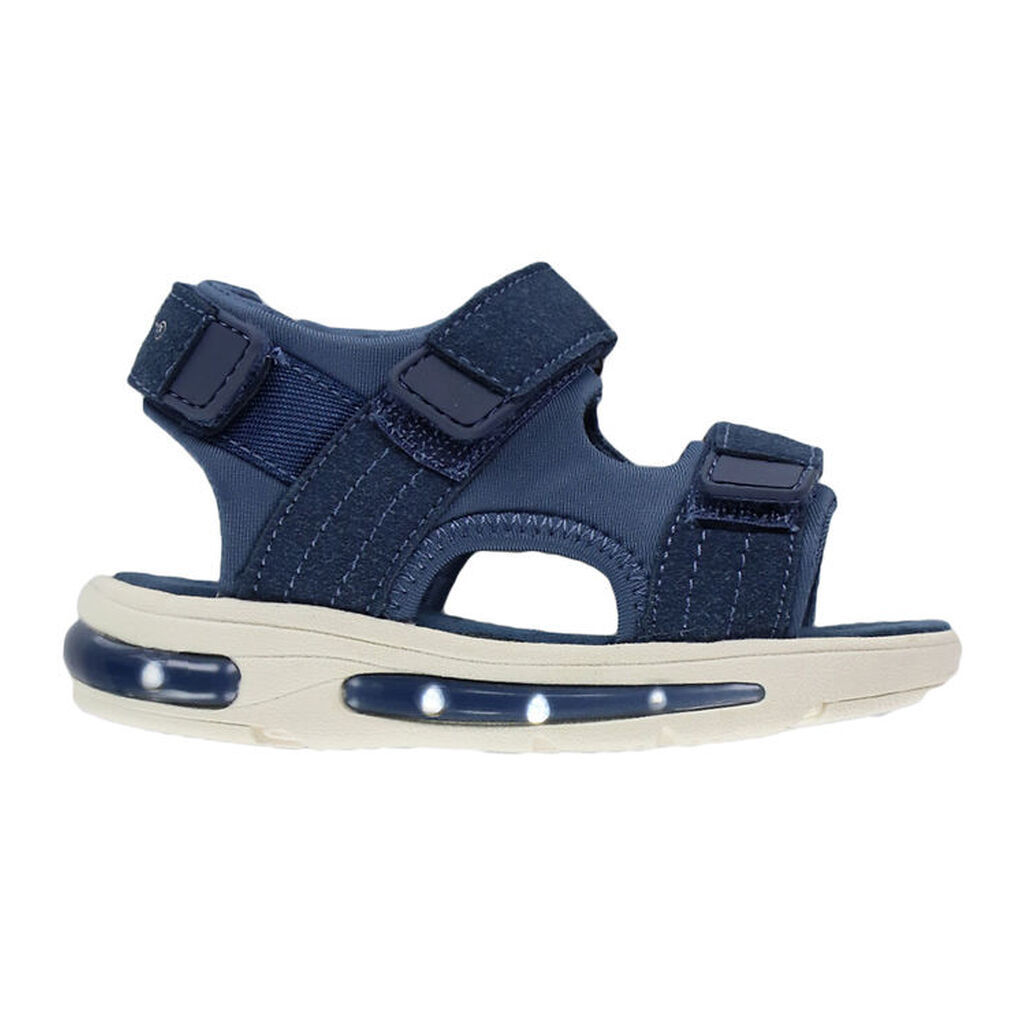 En Fant Sandaler - Velcro w. Light - Vintage Indigo