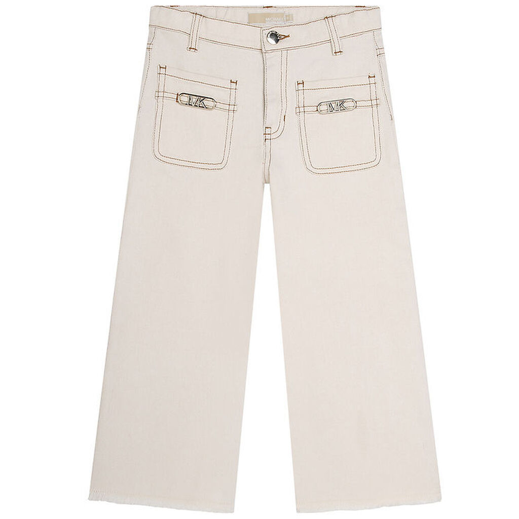 Michael Kors Jeans - Cream m. Guld