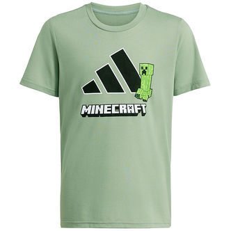 adidas Performance T-shirt - J Minecraft TR - SILGRN