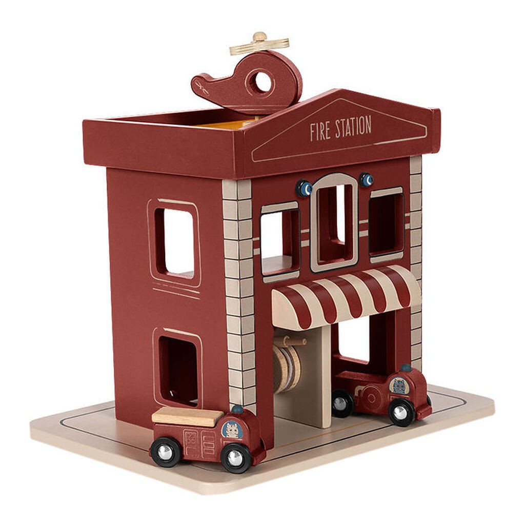 Konges Sløjd Brandstation - Træ - Multi