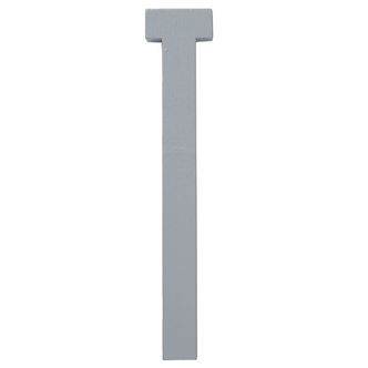 Design Letters Træbogstaver - T - Grå
