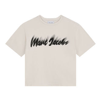 Little Marc Jacobs T-shirt - Sand m. Sort