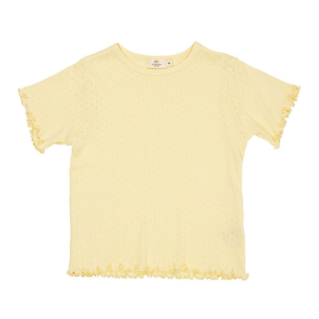 Copenhagen Colors T-shirt - Pale Yellow