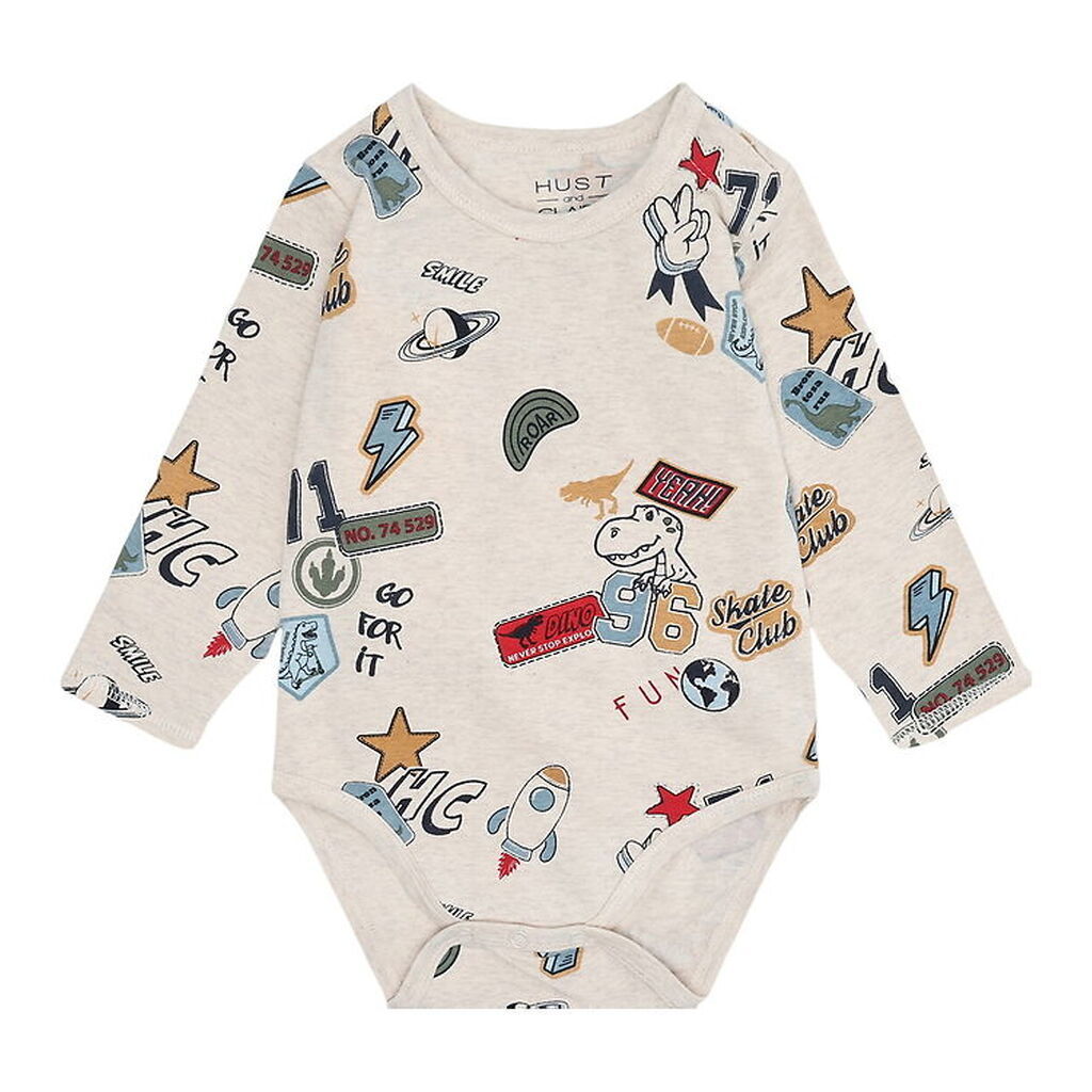 Hust and Claire Body l/æ - Buster Badges - Wheat Melange