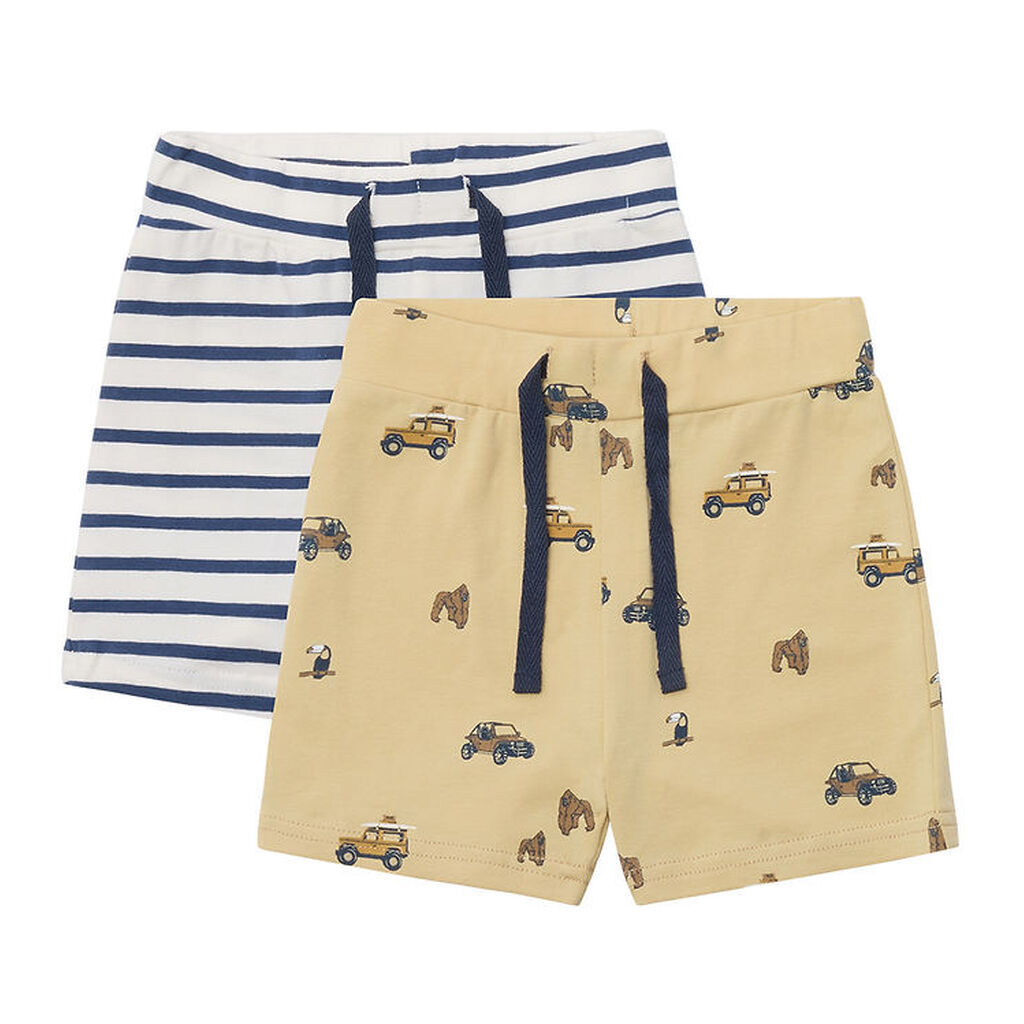 Hust and Claire Shorts - 2-pak - Hau - Pale Khaki