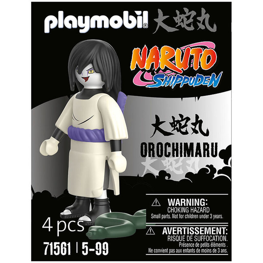 Playmobil Naruto - Orochimaru - 71561 - 4 Dele