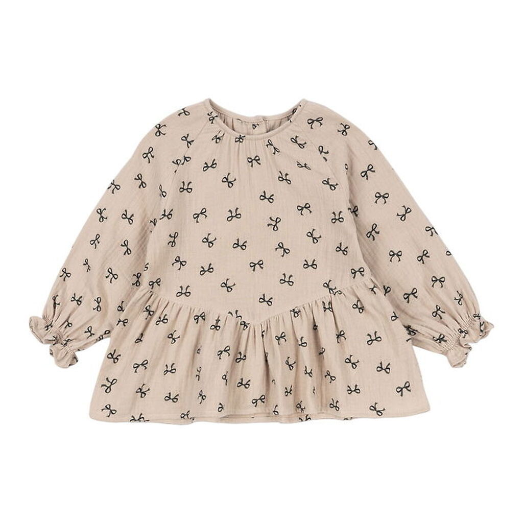 Konges Sløjd Bluse - Musselin - Coco - Bow Magnet