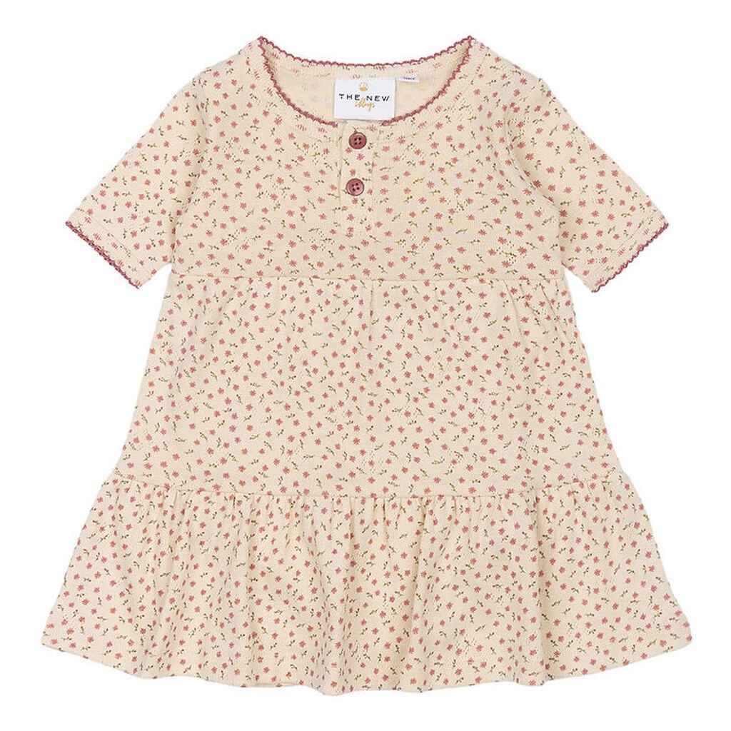 The New Pointelle Kjolebody k/æ - TnsbOdette - AOP - White Swan