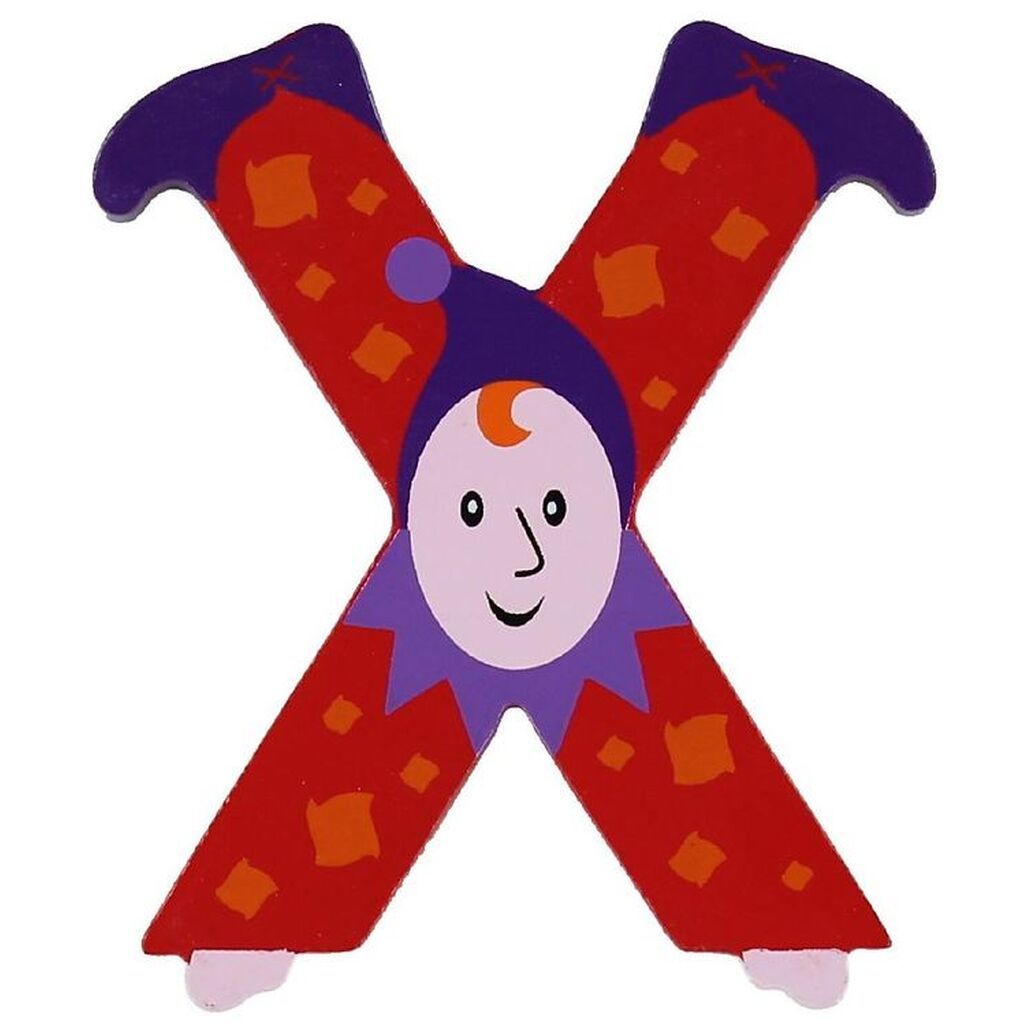 Petit Jour Paris Alfe Bogstav - X - Rød