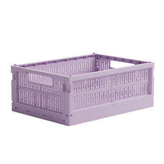 Made Crate Foldekasse - Midi - 33x24x13 cm - Lilac