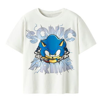 Name It T-shirt - Sonic - NkmNemo - Cloud Dancer