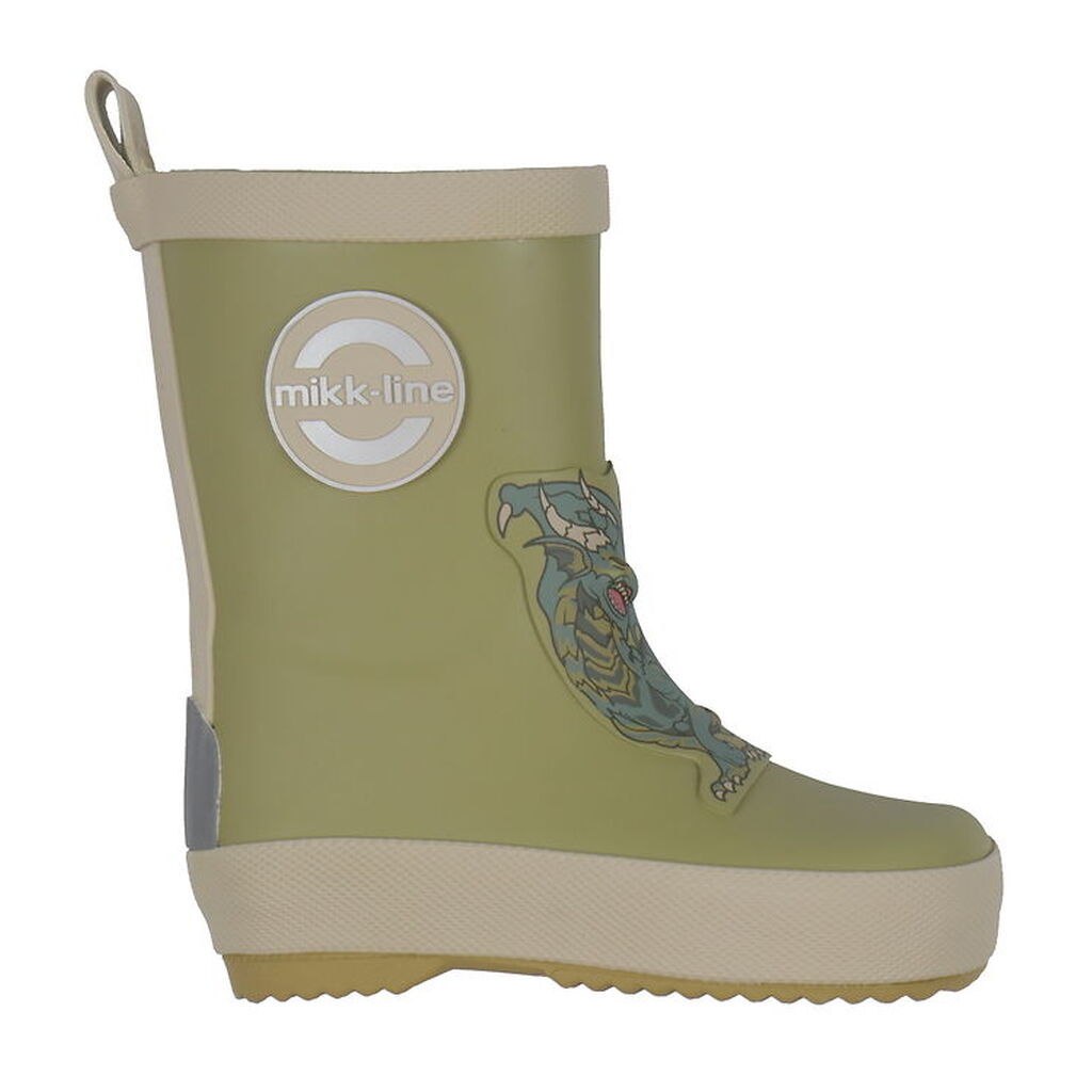 Mikk-Line Gummistøvler - 3D Patch - Kelp