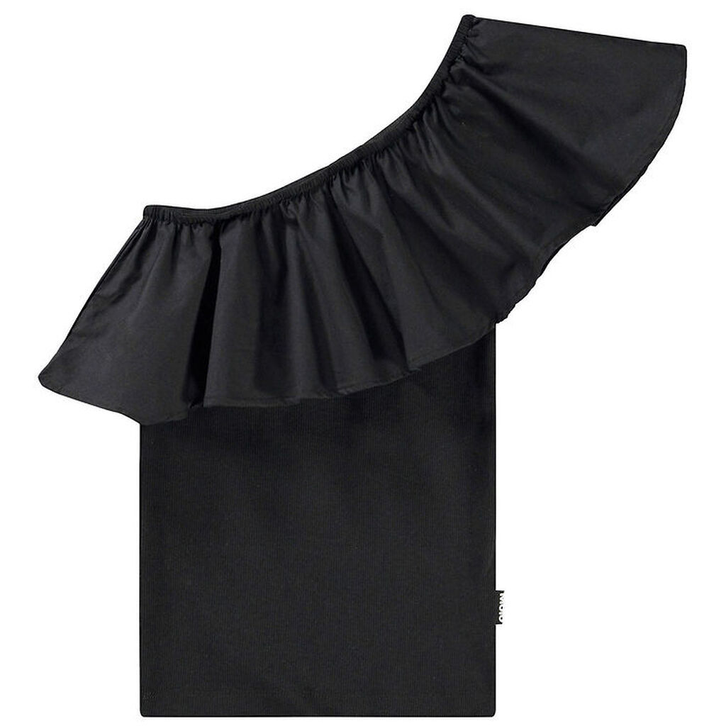 Molo Top - Rib - Rebecca - Sort