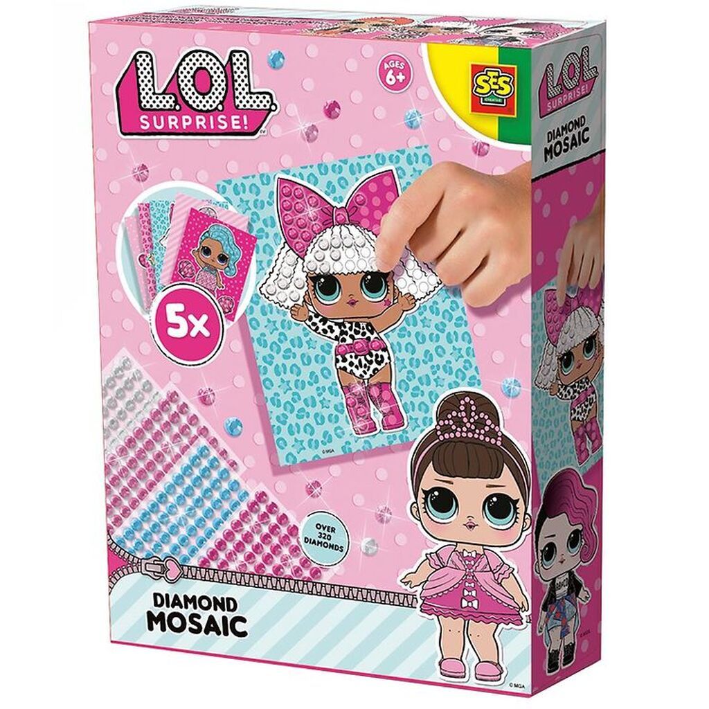 SES Creative Mosaik - L.O.L - Diamant Mosaik