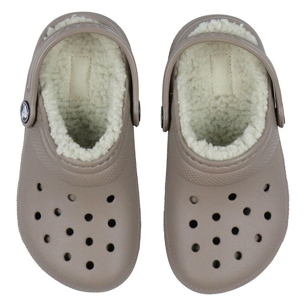 Crocs Sandaler m. For - Classic Lined Clog - Mushroom/Bone