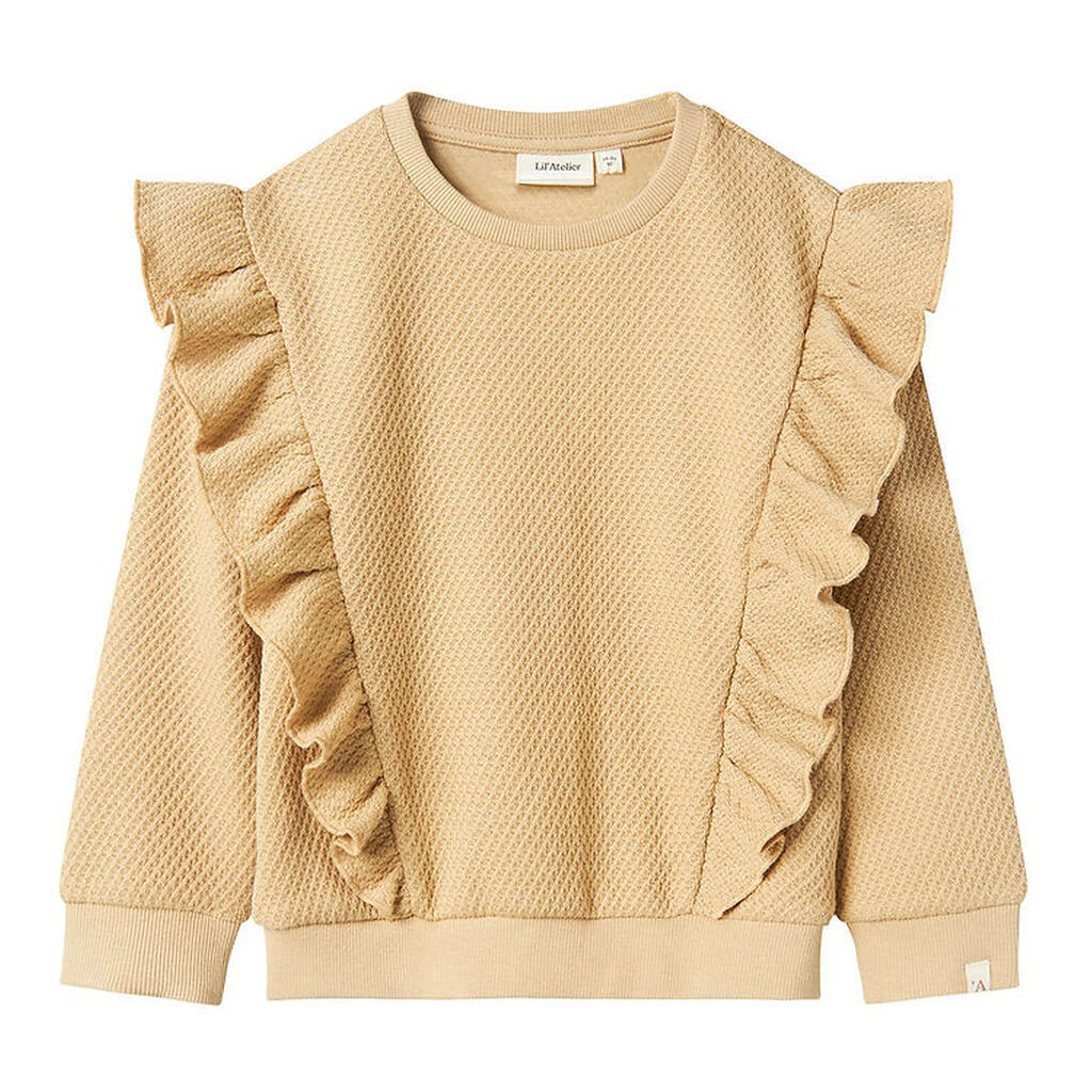 Lil' Atelier Bluse - NmfDefne - Taos Taupe