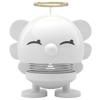 Hoptimist Angel Baby Bimble - 7 cm - Hvid