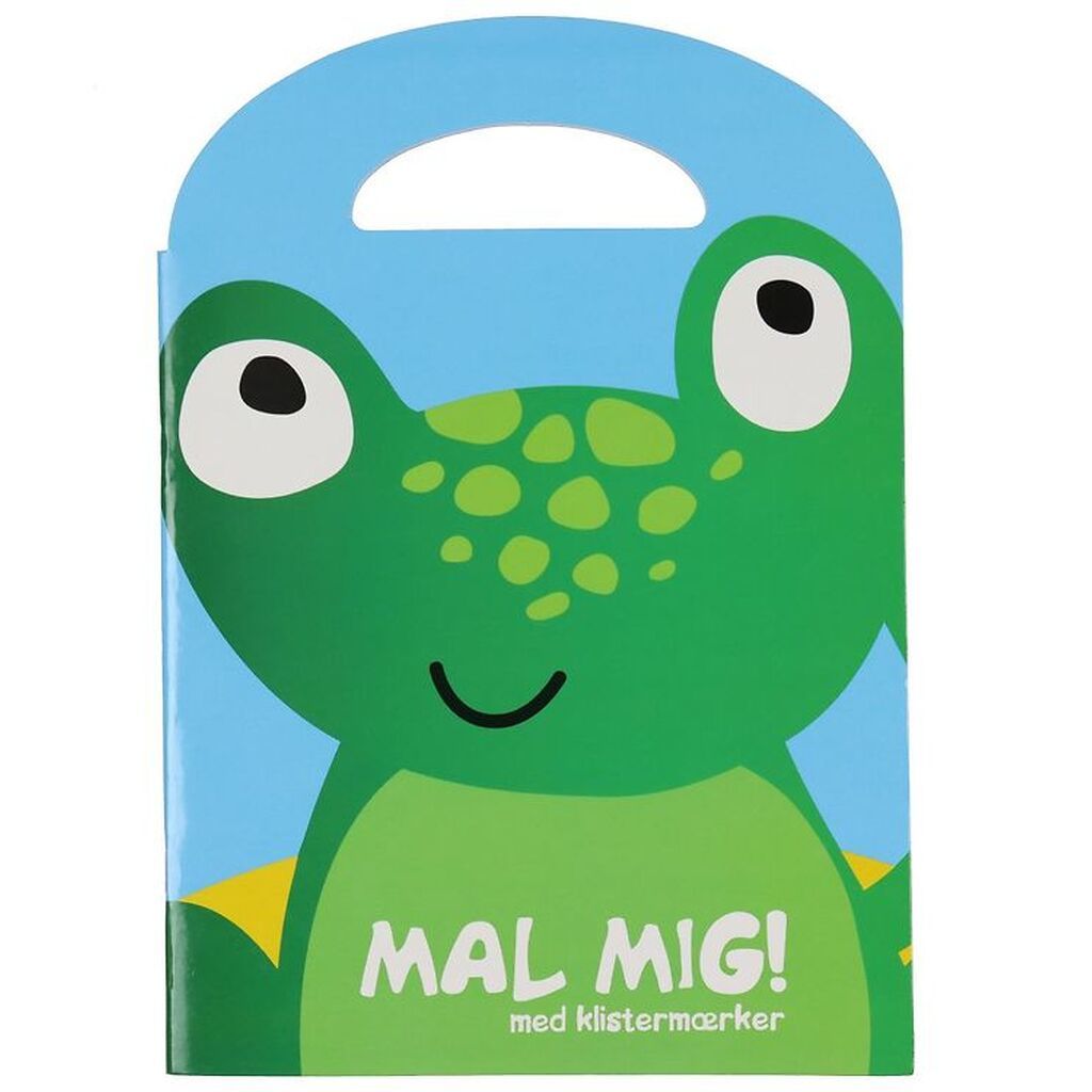 Forlaget Bolden Malebog - Mal Mig! m. Klistermærker - Dansk