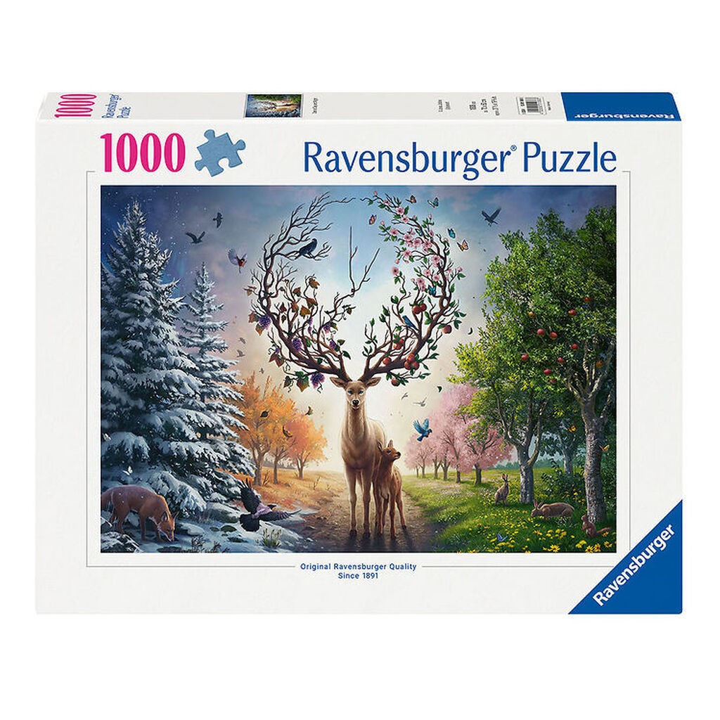 Ravensburger Puslespil - 1000 Brikker - Magical Deer