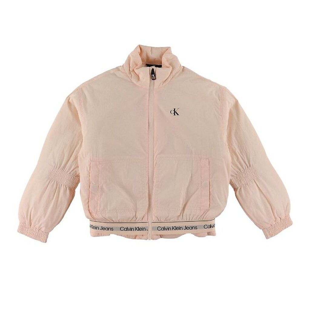Calvin Klein Windbreaker - Logo Tape - Creole Pink