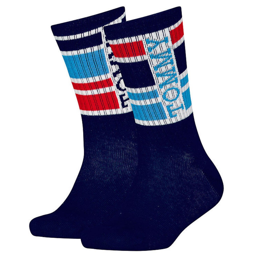 Tommy Hilfiger Strømper - 2-pak - Stripe - Tommy Original