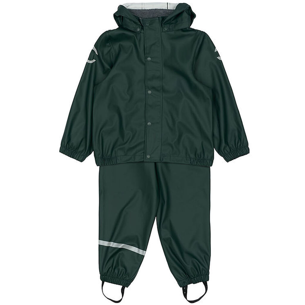 Mikk-Line Regntøj m. Seler - PU - Darkest Sprouse