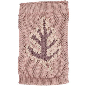 Smallstuff Strikket Flag - Blad - Rosa