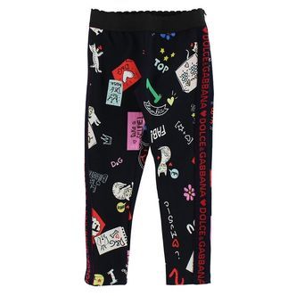 Dolce & Gabbana Leggings - Navy m. Print