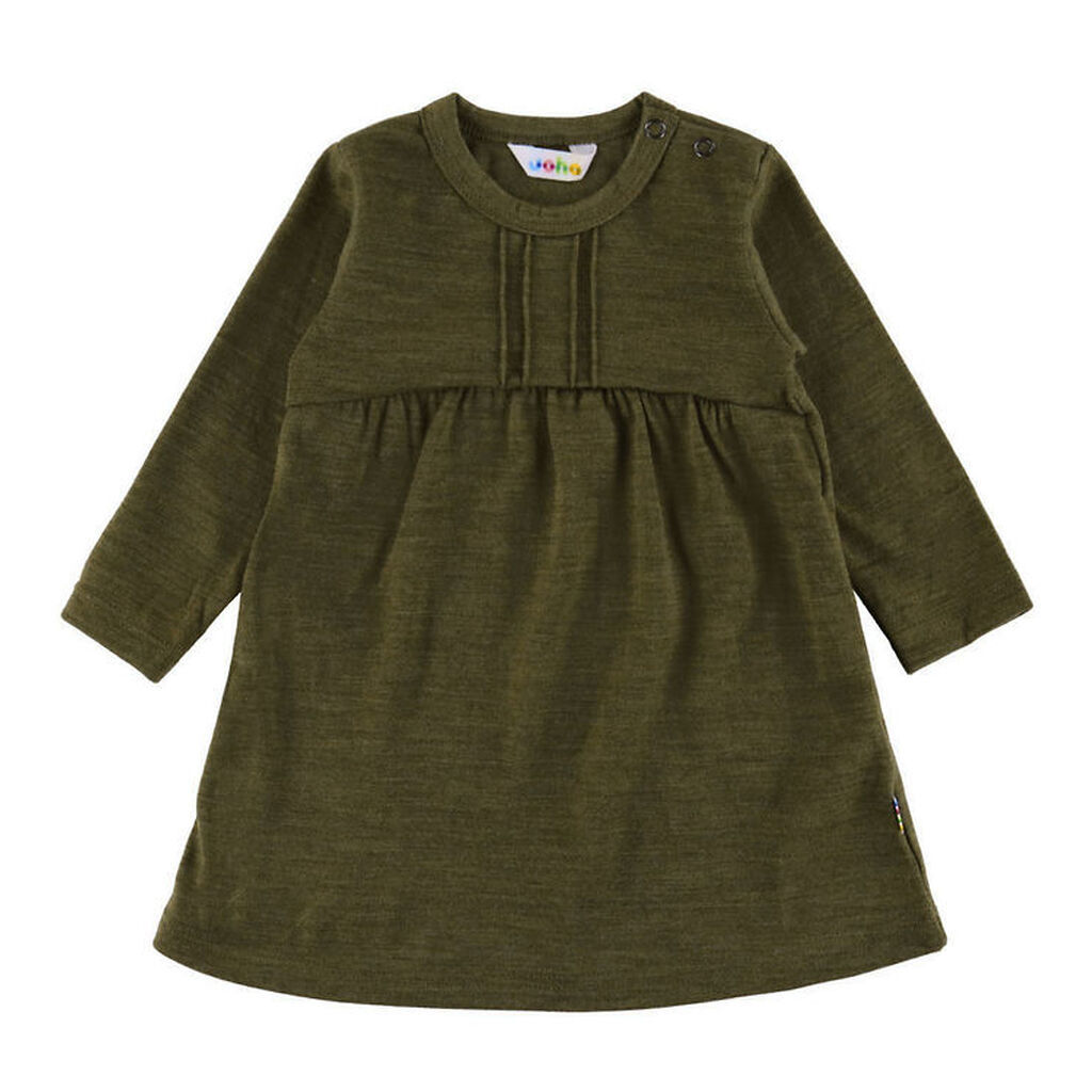 Joha Kjole - Uld - Mos Grøn