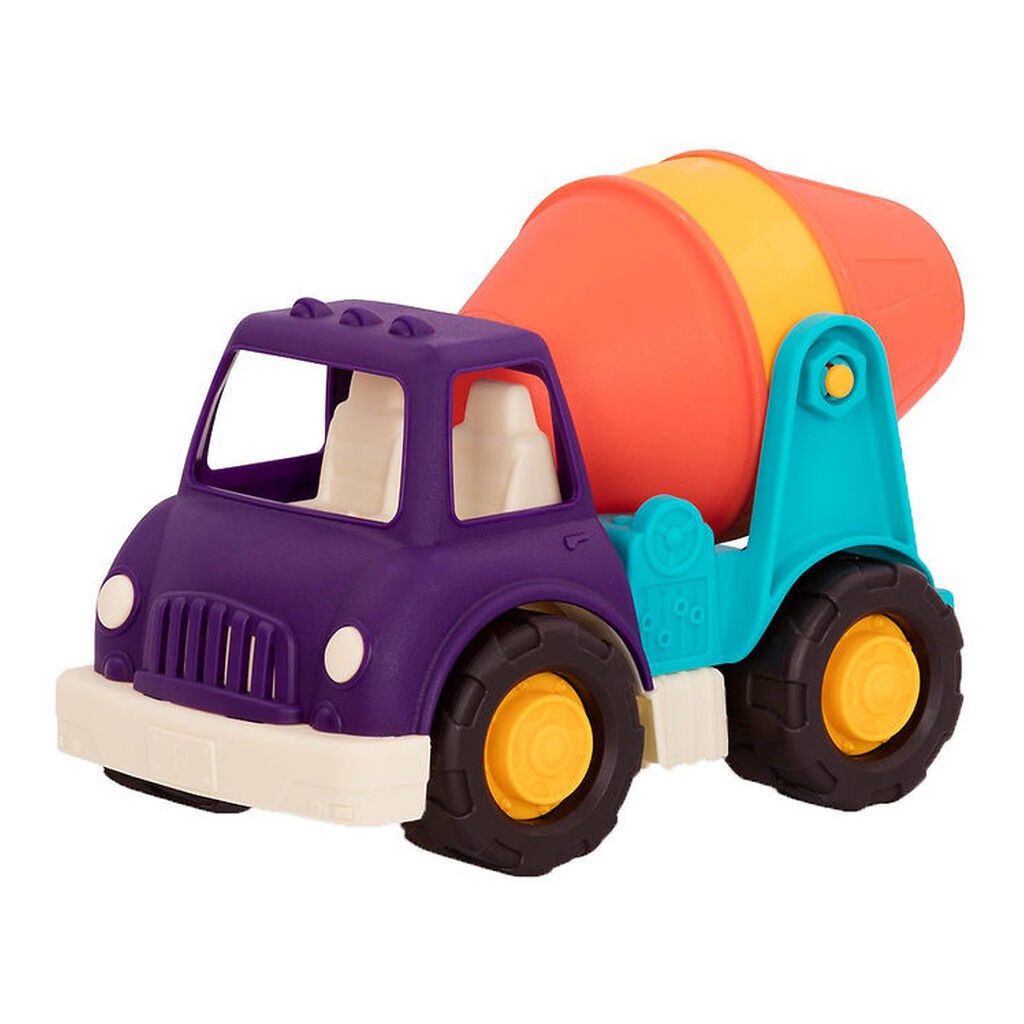 B. toys Bil - Happy Cruisers - 30 cm - Cementblander