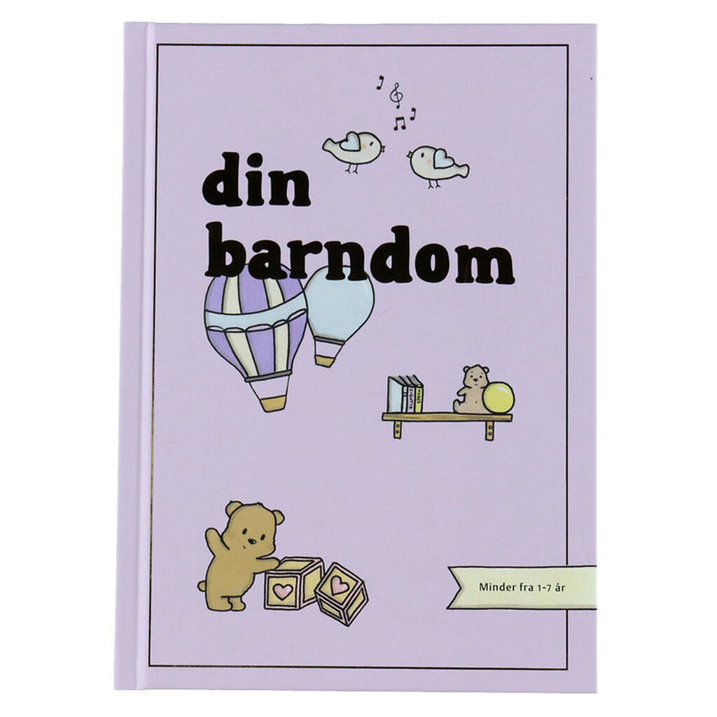 Simone Thorup Eriksens Bog - Lilla - Din Barndom - Dansk