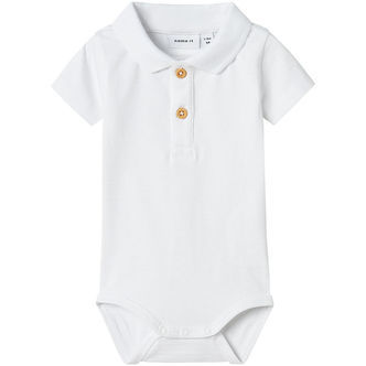 Name It Body k/æ - NbmHofman - Polo - Bright White