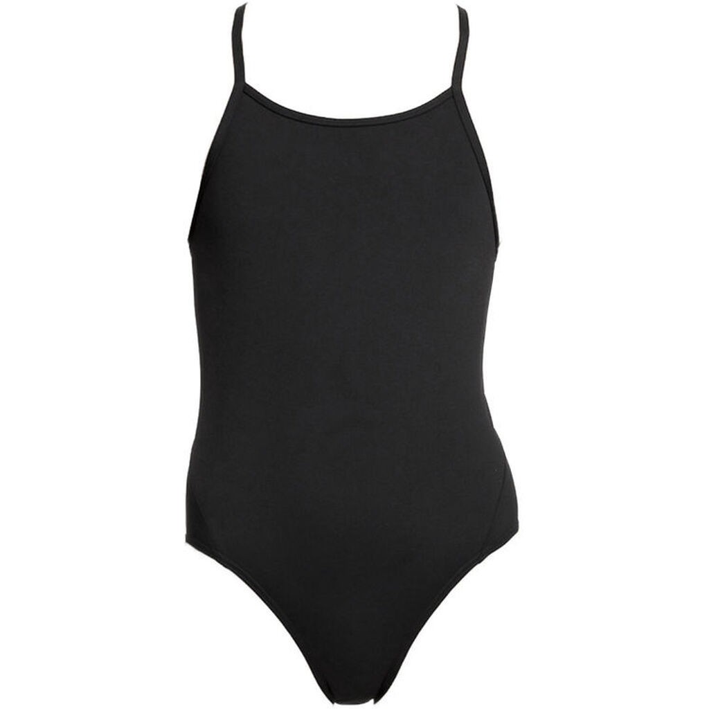 Funkita Badedragt - Diamond Back - UV50+ - Still Black