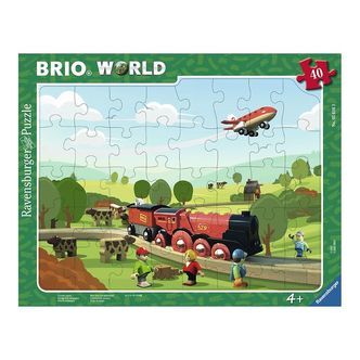 Ravensburger Puslespil - 40 Brikker - BRIO Mighty Red