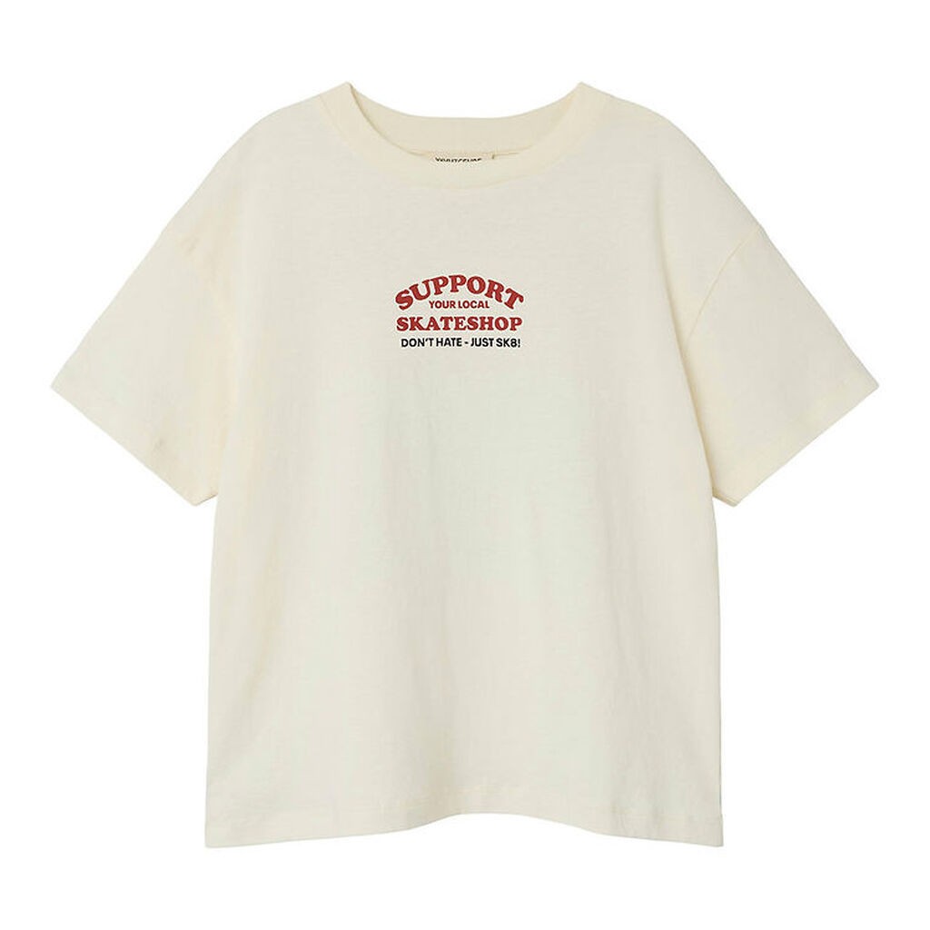 Name It T-shirt - NmmLasso - White Swan