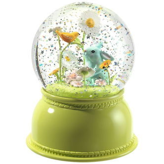 Djeco Snekugle m. Lys - 14 cm - Kanin