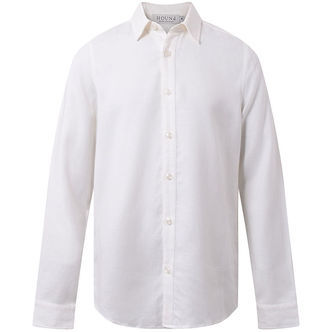 Hound Skjorte - Hør/Viskose - Hvid