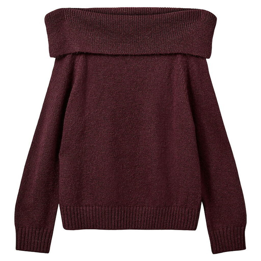 Sofie Schnoor Bluse - Strik - Sawasy - Plum