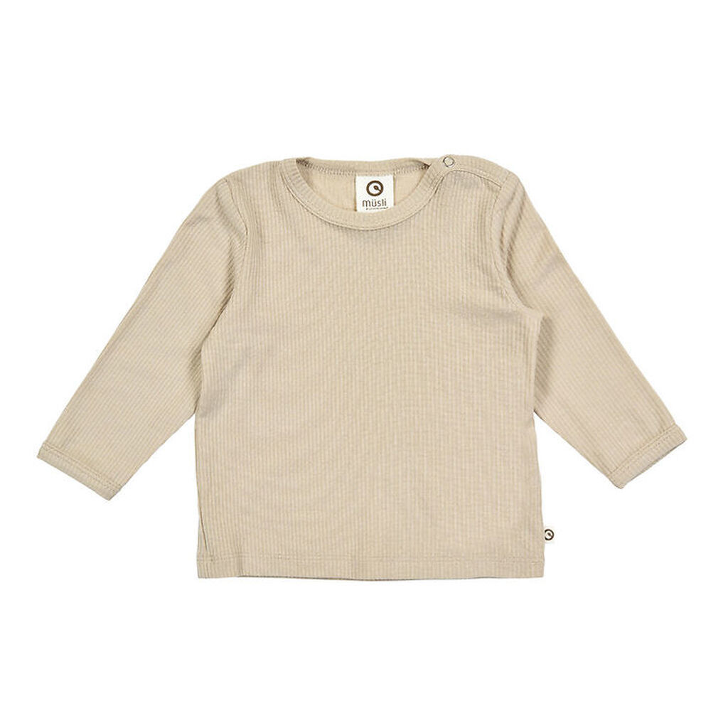 Müsli Bluse - Rib - Mellow - Cashmere