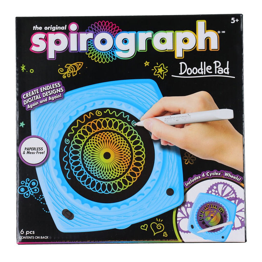 Spirograph Tegnesæt - Doodle Pad