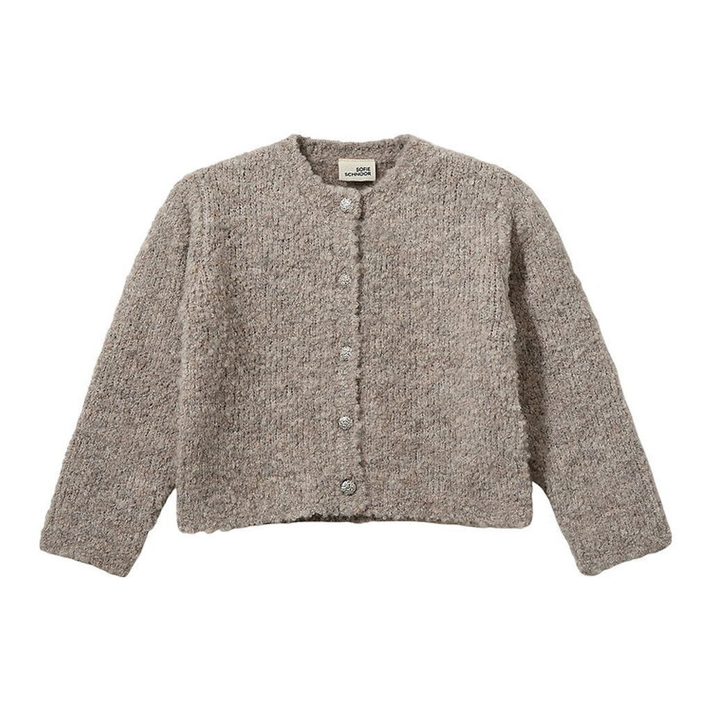 Sofie Schnoor Cardigan - Strik - KyraSK - Deer Melange