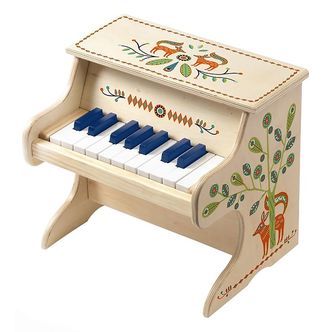 Djeco Klaver m. Elektronisk Lyd - Træ