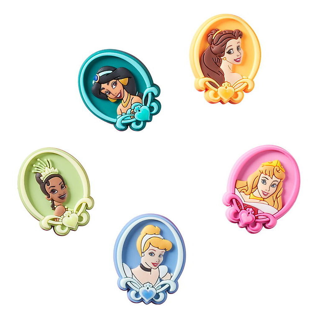 Crocs Vedhæng - Disney Prinsesser - 5-pak