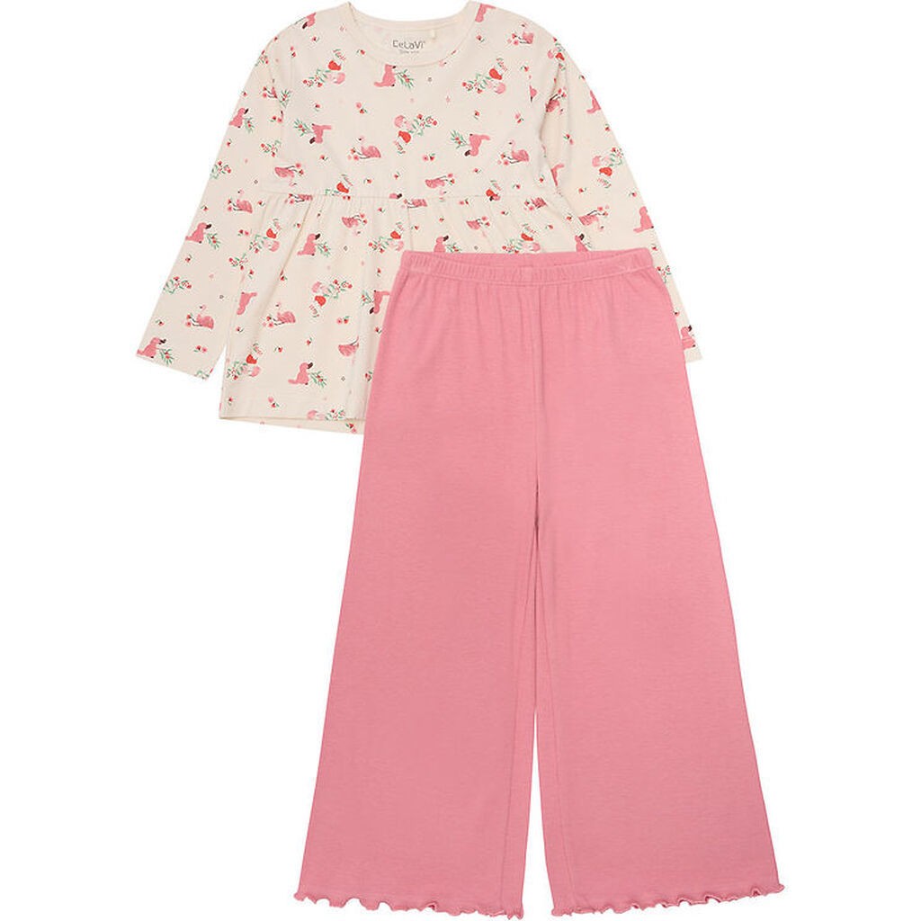 CeLaVi Nattøj - 2-delt - Powder Pink