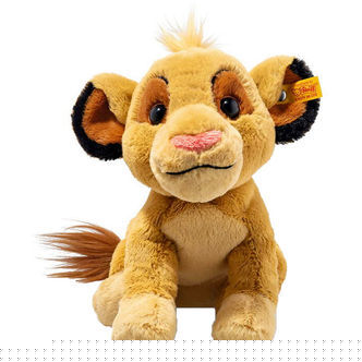 Steiff Bamse - 26 cm. - Disney Simba Lion - Golden Brown